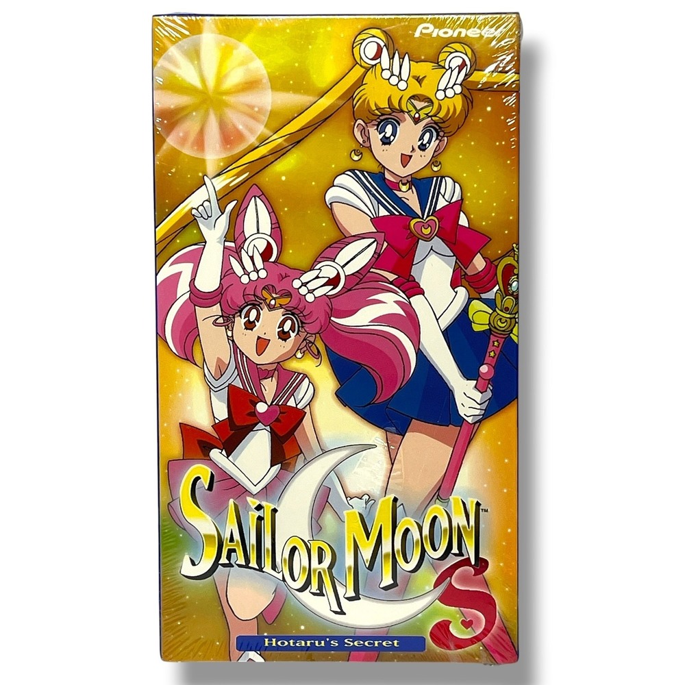 Sailor Moon S Hotaru's Secret VHS Sealed Pioneer Anime Rini Chibi Moon New